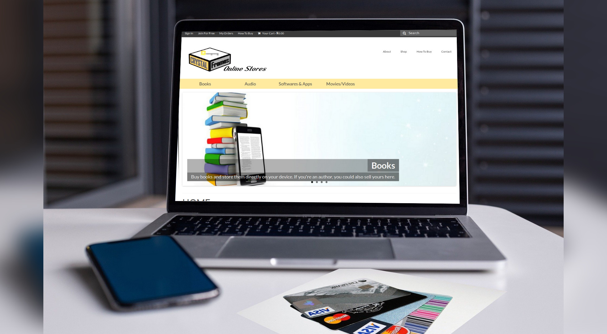 We run an online store designed to make you shop with ease.